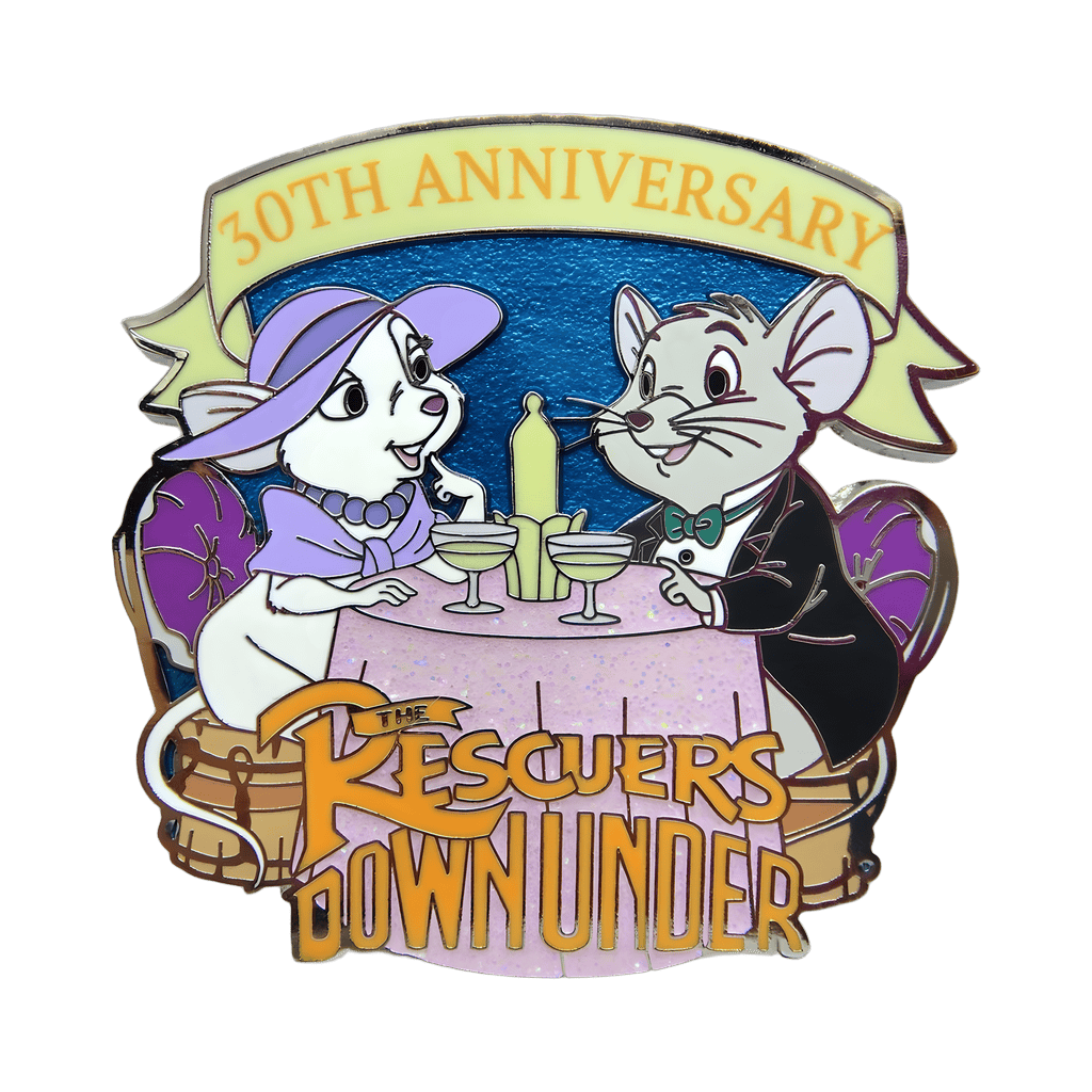 The Rescuers Down Under 30th Anniversary Disney pin