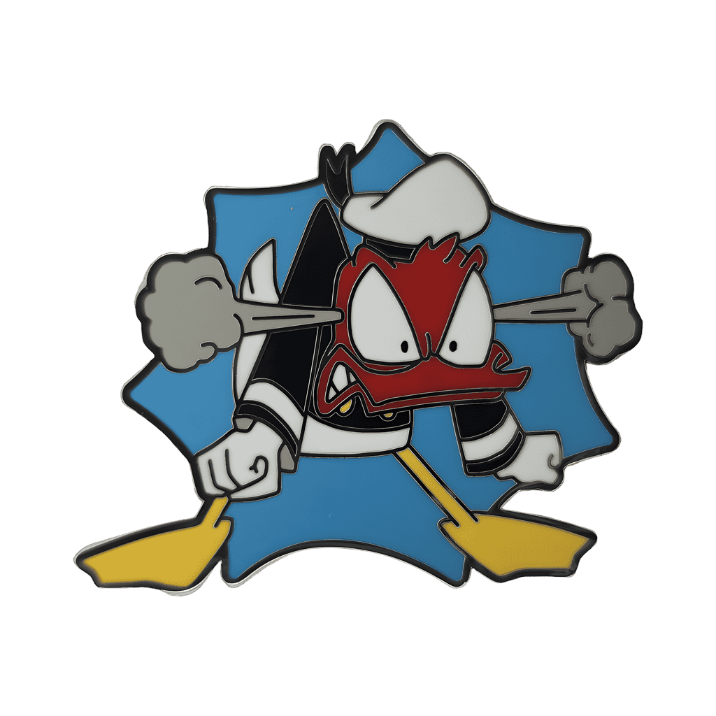 Angry Donald Disney pin
