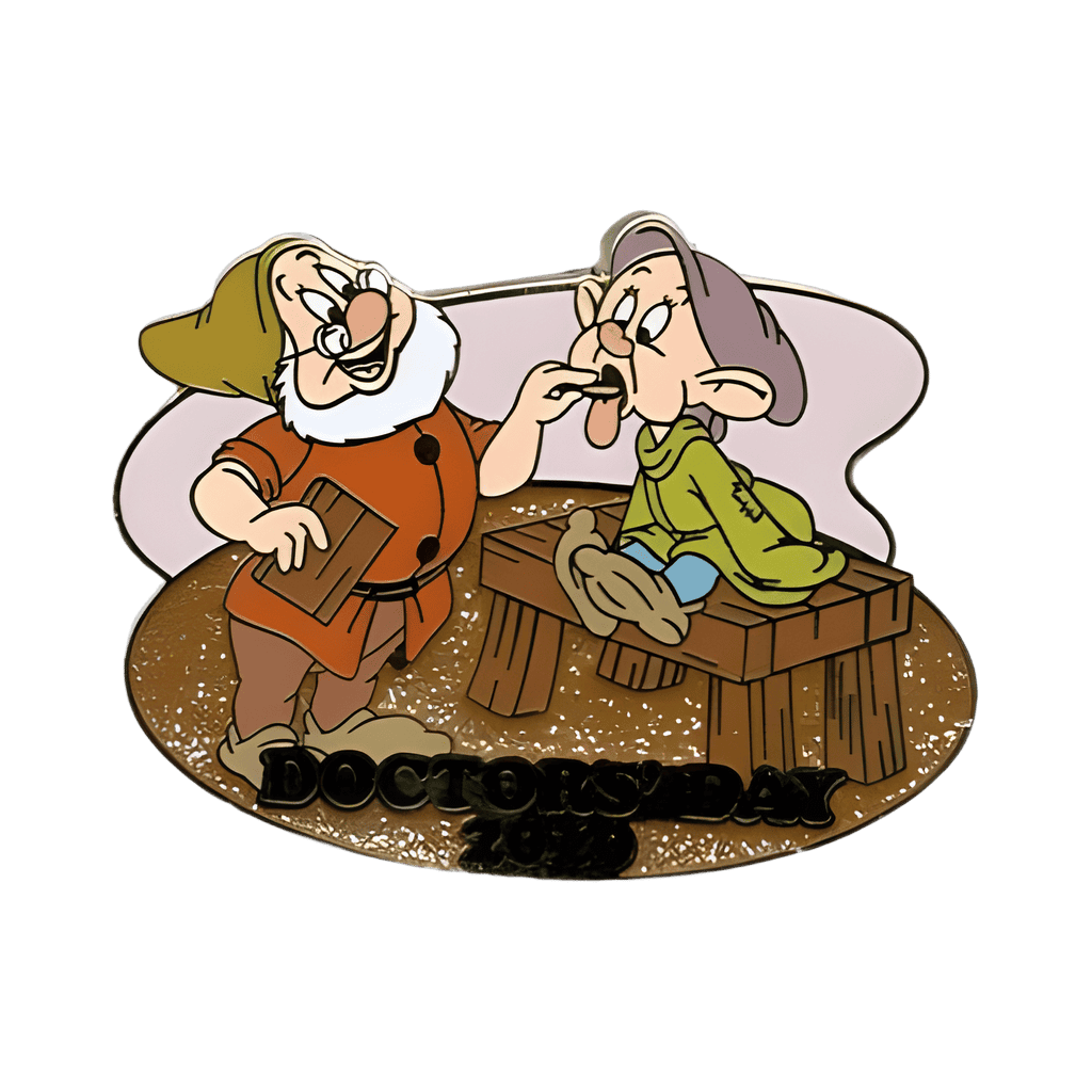 2010 - Doc and Dopey Disney pin