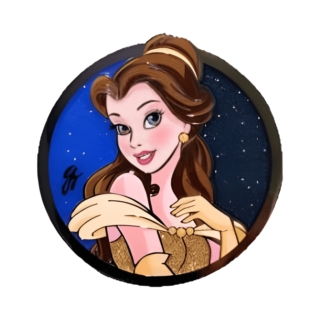 Belle Disney pin