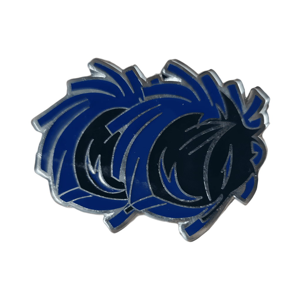 Blue Pompoms Disney pin