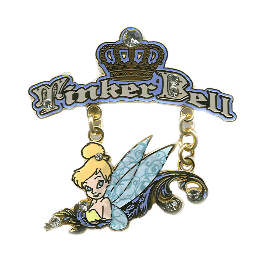 Jeweled Crown Dangle Disney pin