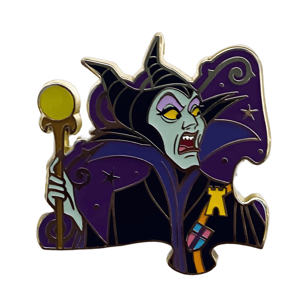 Quadrant Puzzle - Maleficent Disney pin