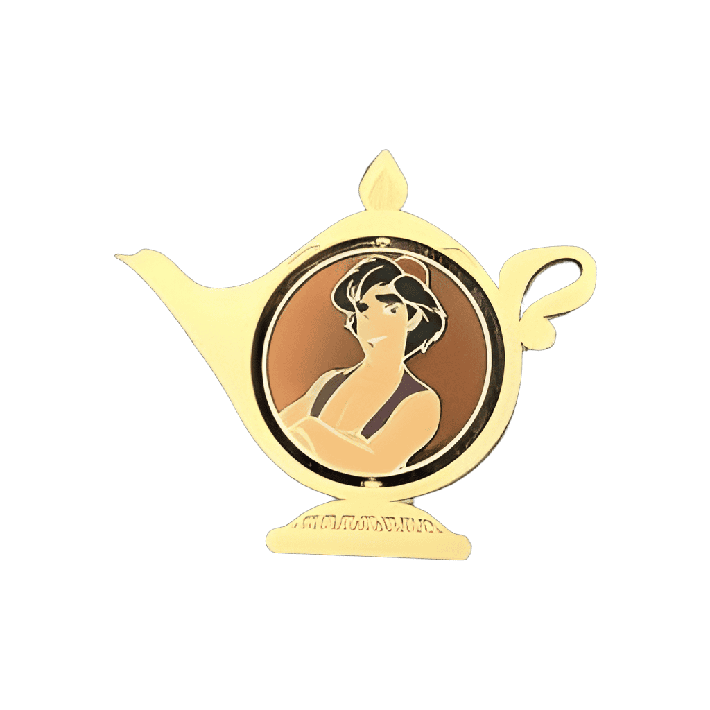 Aladdin and Jafar Disney pin