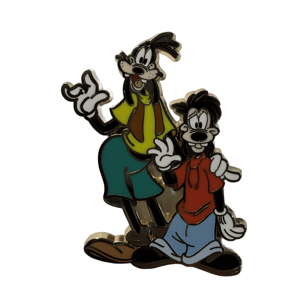 Max and Goofy Disney pin