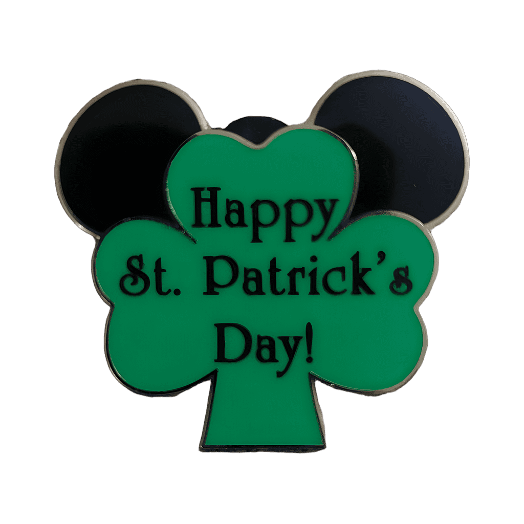 2008 - Shamrock with Mickey Ears Disney pin