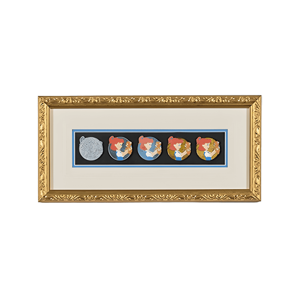 Jenny Artist Proof Framed Pin Set Disney pin