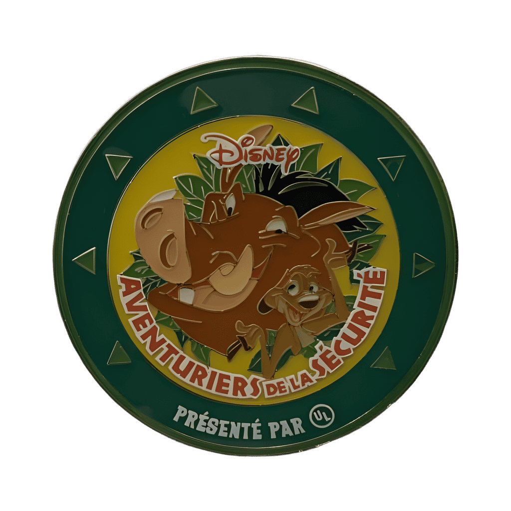 Adventuriers de le Securite Disney pin