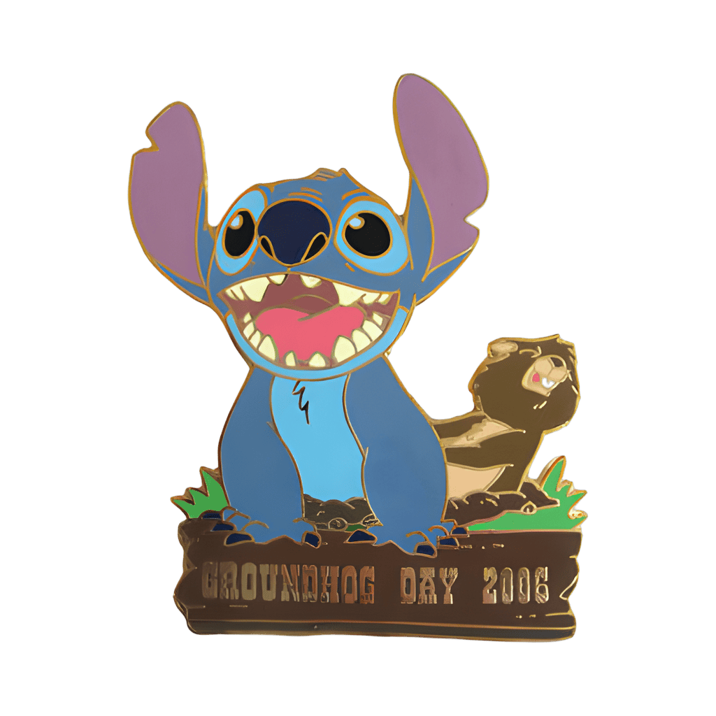 Groundhog Day Jumbo - Stitch Disney pin
