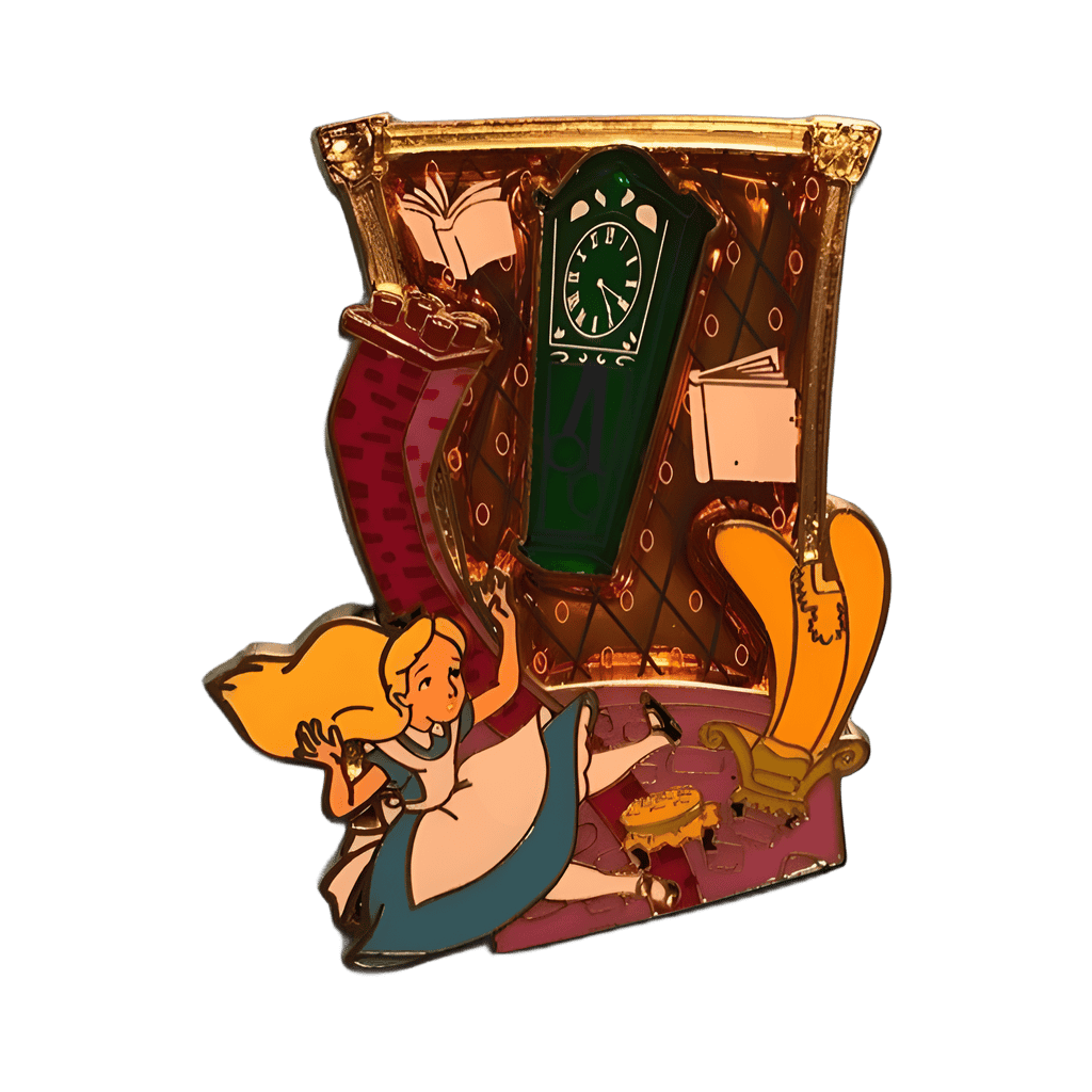 Version 4 - Green Clock Disney pin