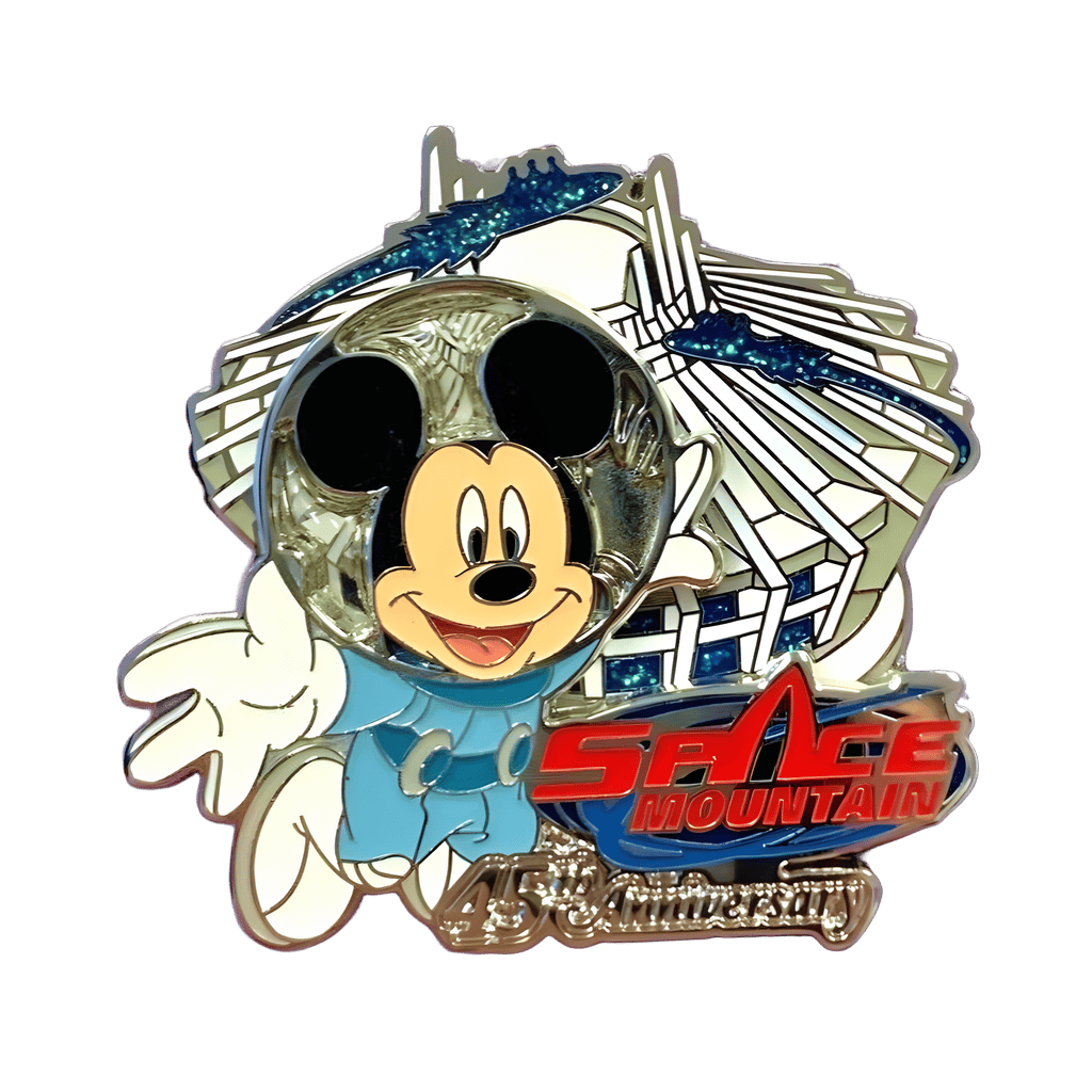 Space Mountain 45th Anniversary Disney pin
