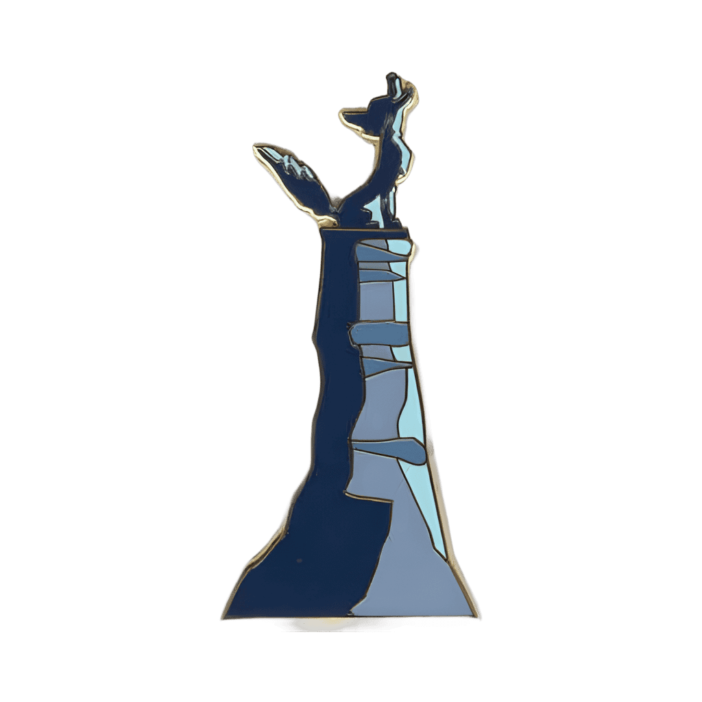 Howling Coyote Disney pin