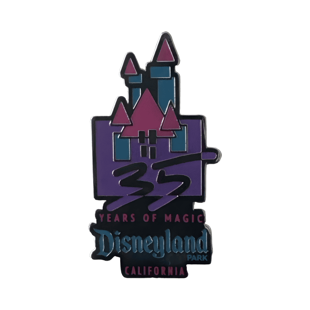 Disneyland 35 Disney pin