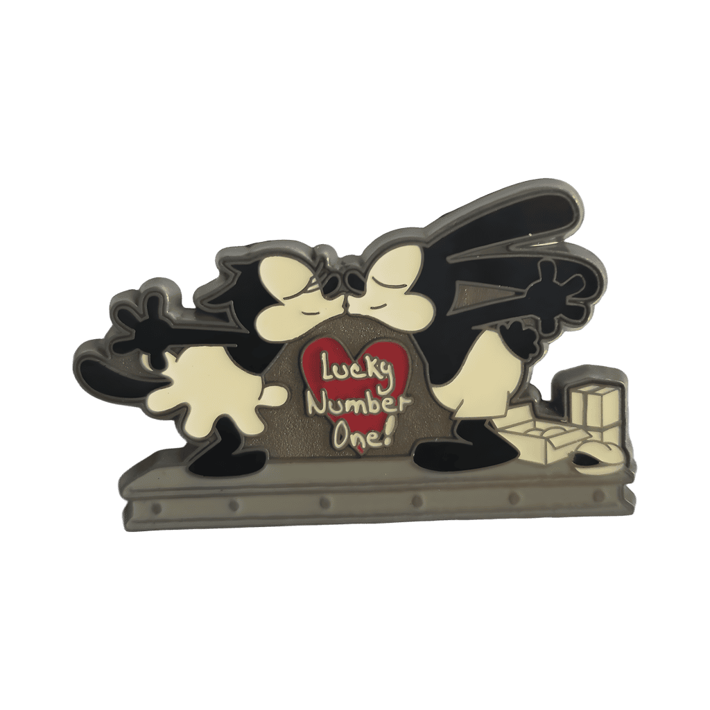 Lucky Number One! - Oswald & Ortensia Disney pin