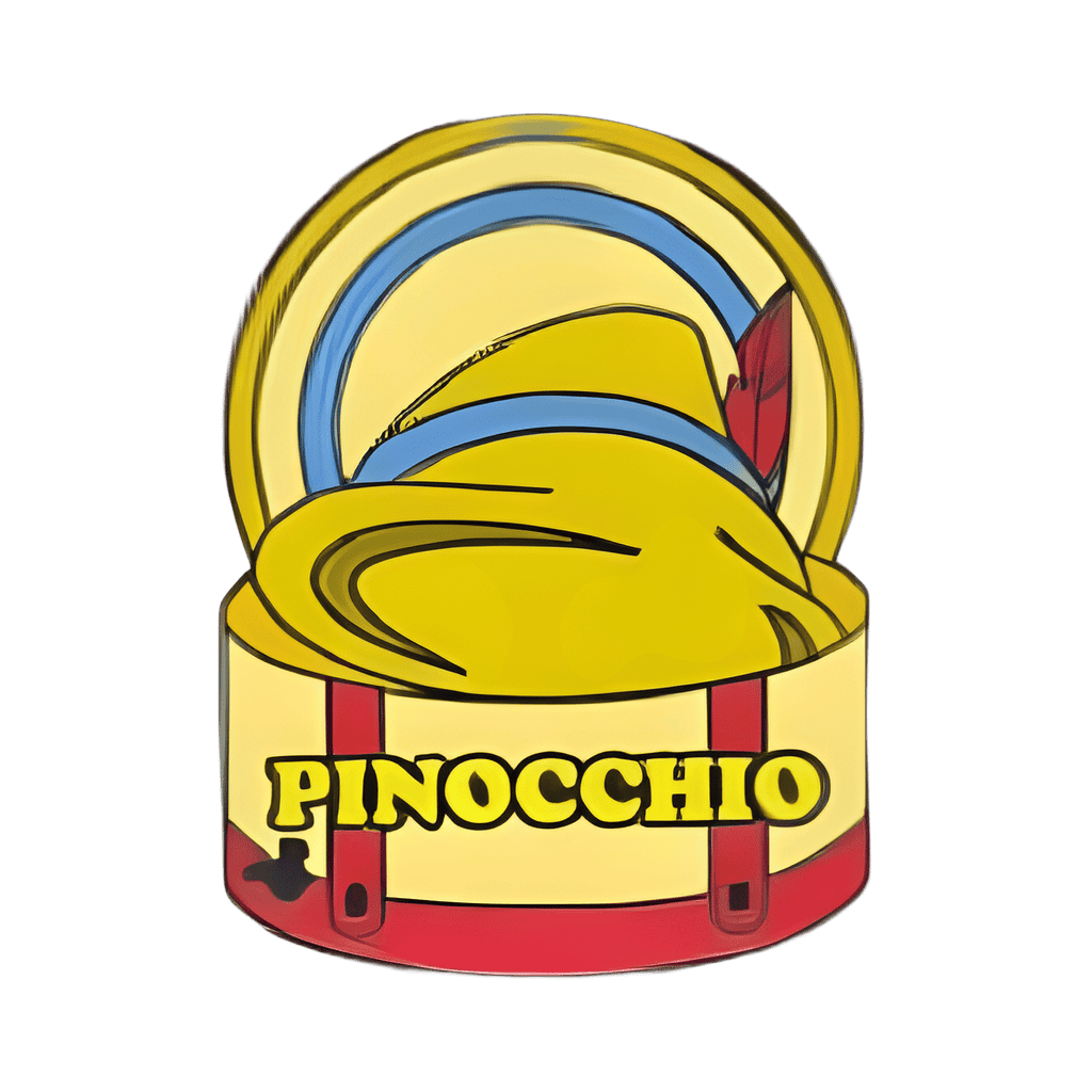 Pinocchio Hat Box Disney pin