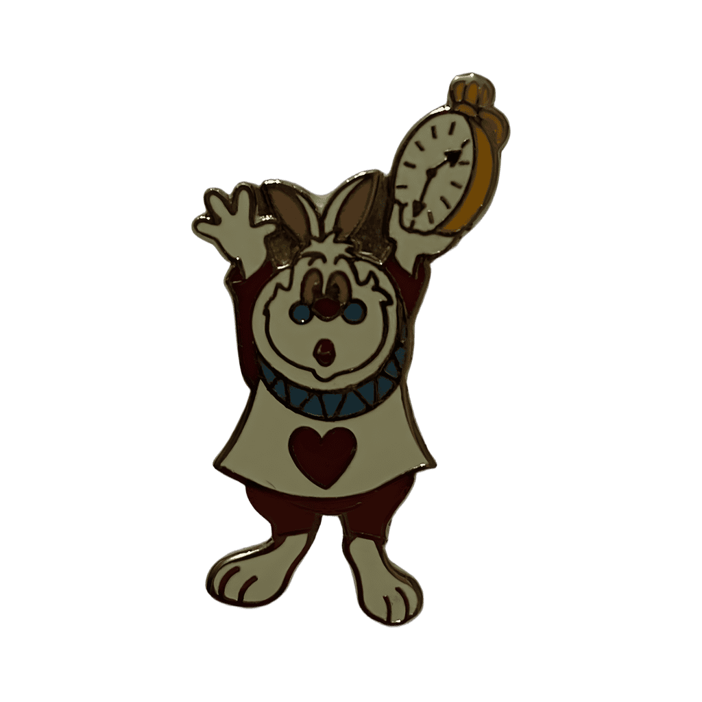 White Rabbit Disney pin