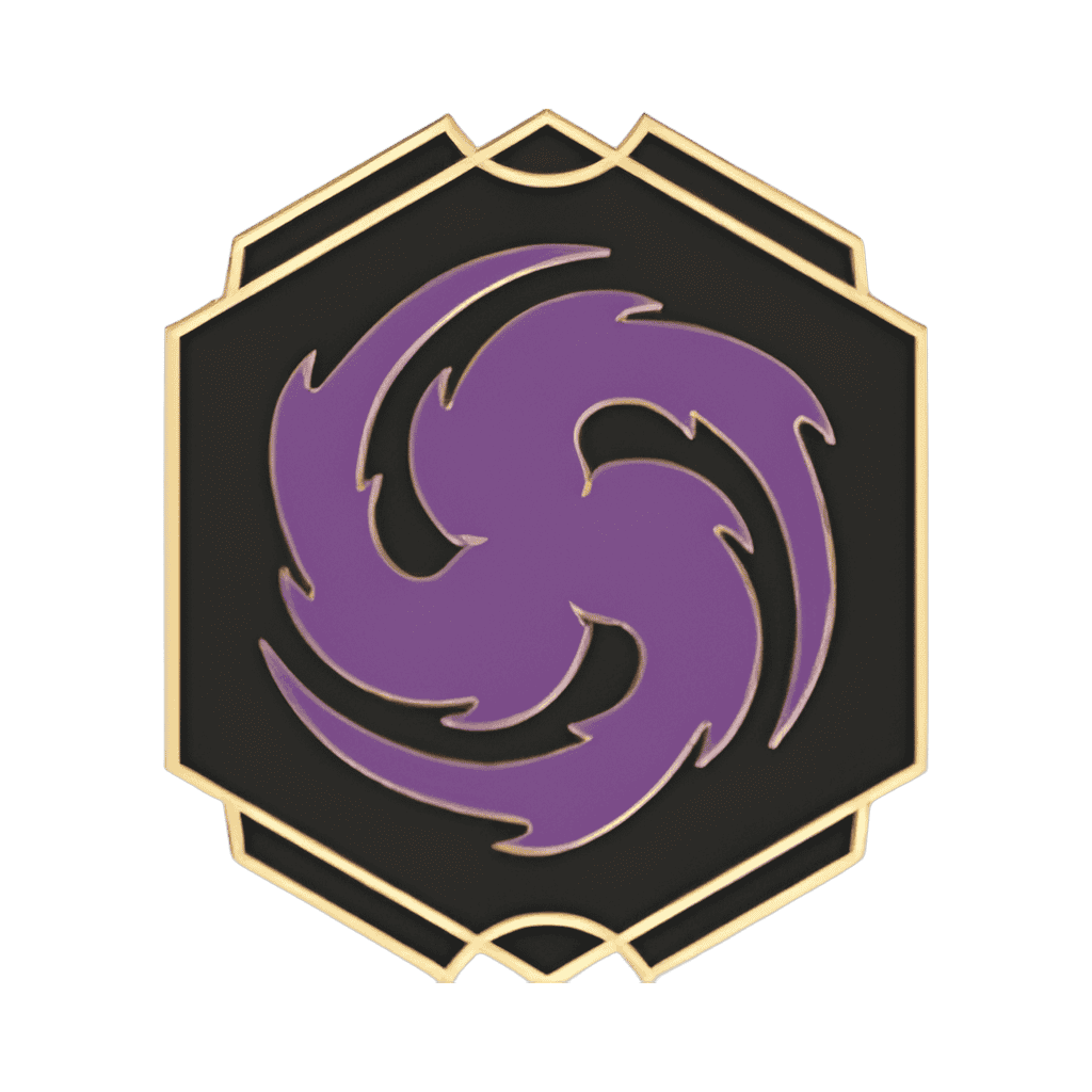 Amethyst Ink Symbol Disney pin