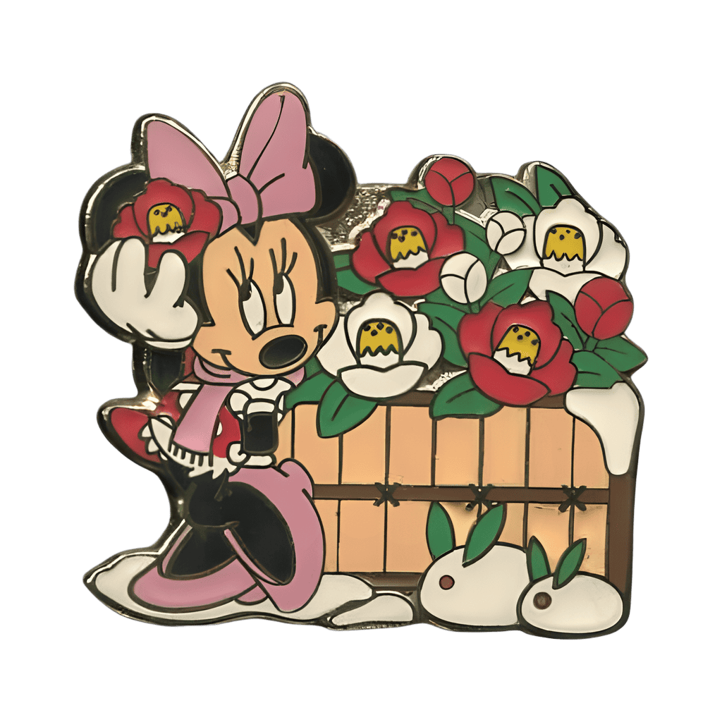 February - Camellia - Minnie Mouse Disney pin
