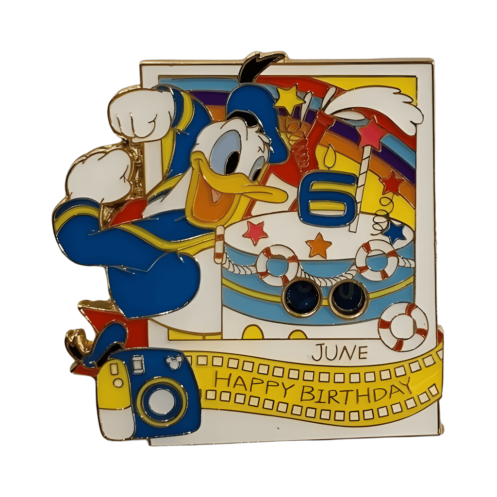 June - Donald Duck Disney pin
