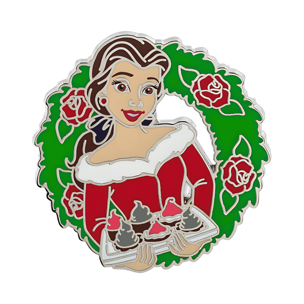 Belle with Grey Stuff Cupcakes Disney pin