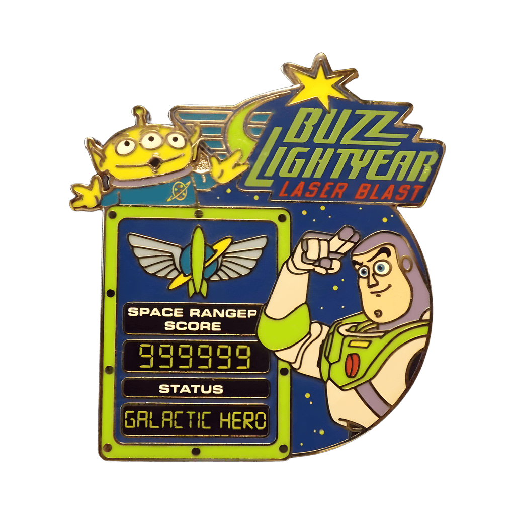 Buzz Lightyear Laser Blast Disney pin
