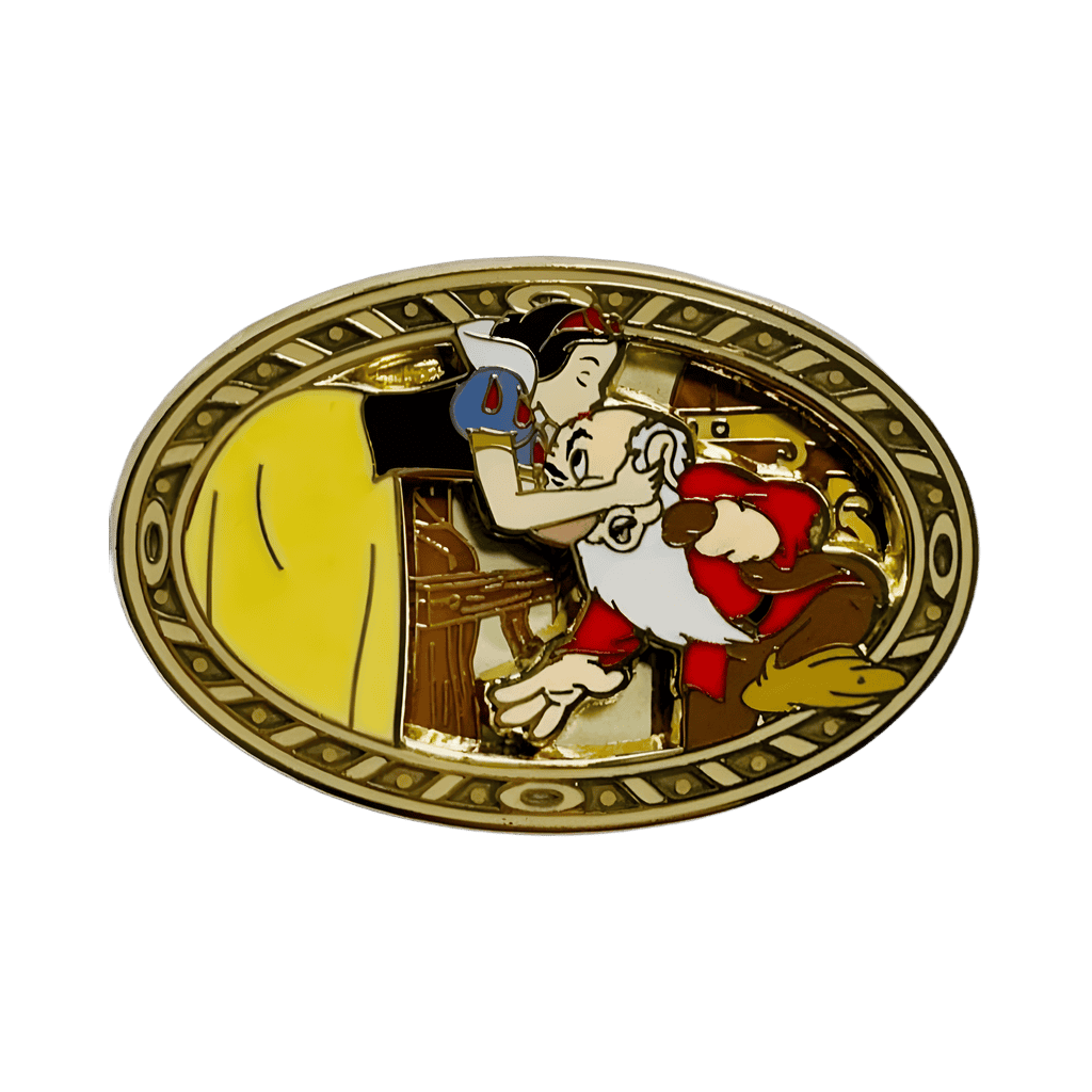 Snow White and Grumpy Disney pin