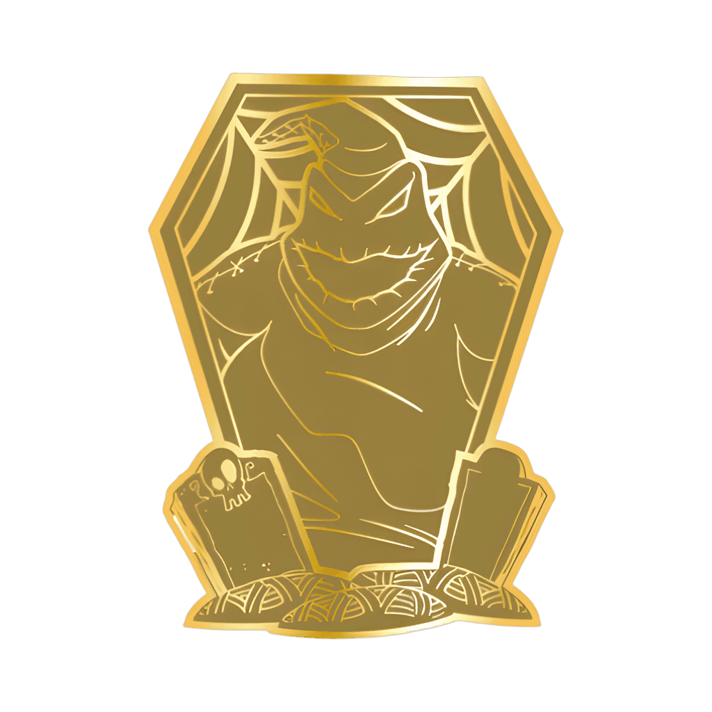 Oogie Boogie (Golden) Disney pin