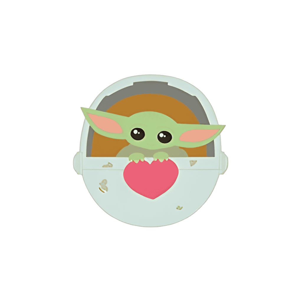 Grogu Disney pin