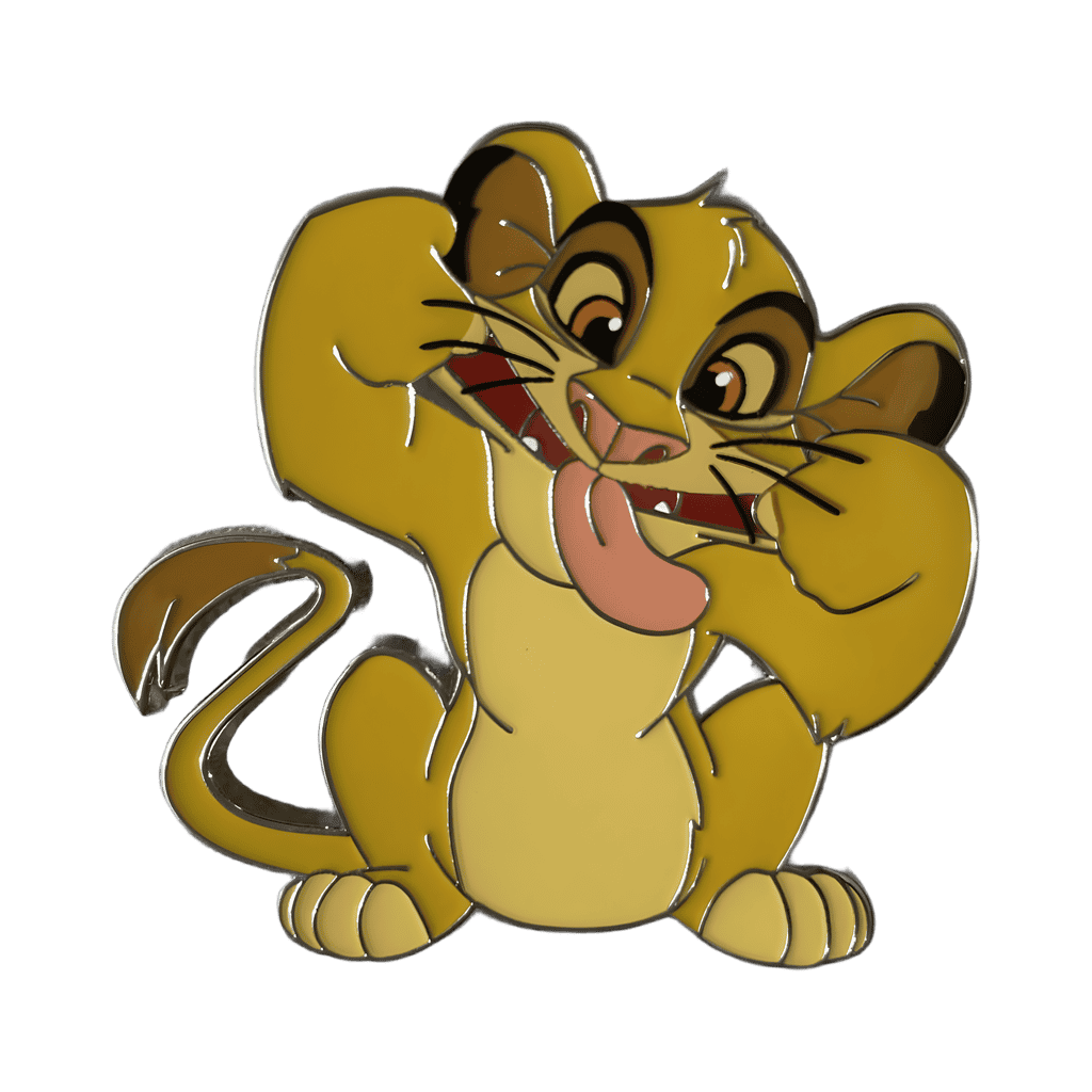 Silly Simba Disney pin