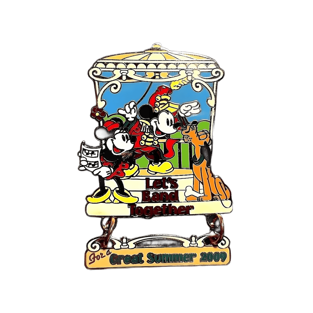 Let’s band together - For a great summer - cast member exclusive Disney pin