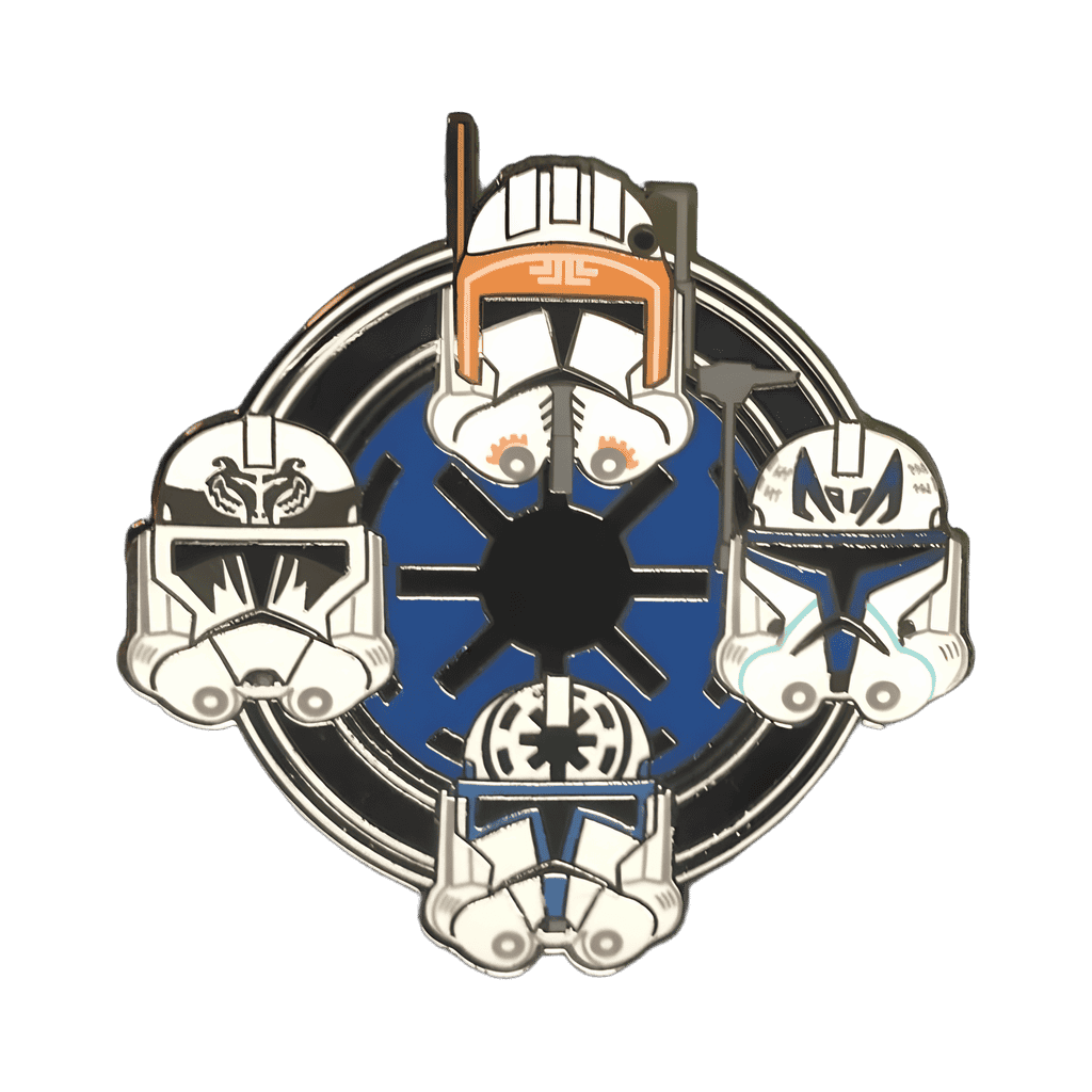 Captain Rex, Cody, Jesse, and Clone Trooper Disney pin