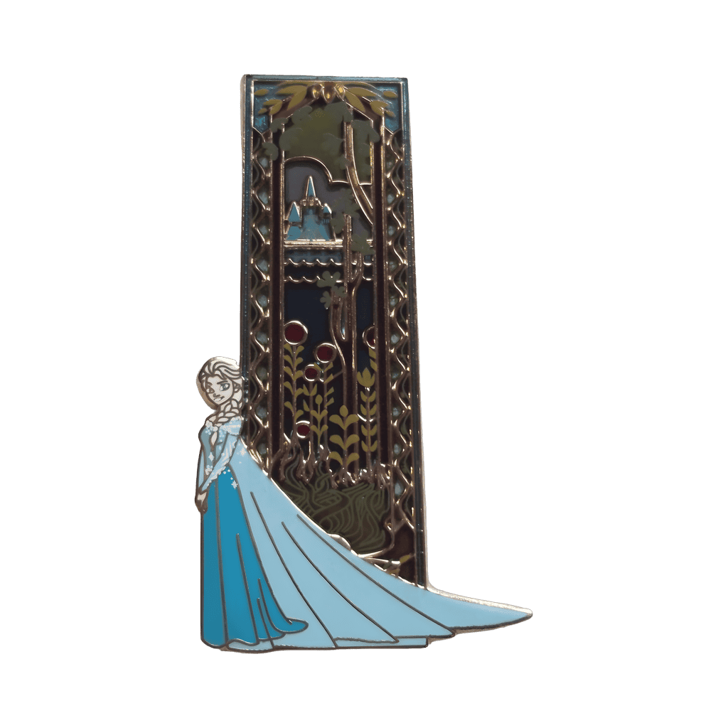 Elsa Stained Glass Window Disney pin