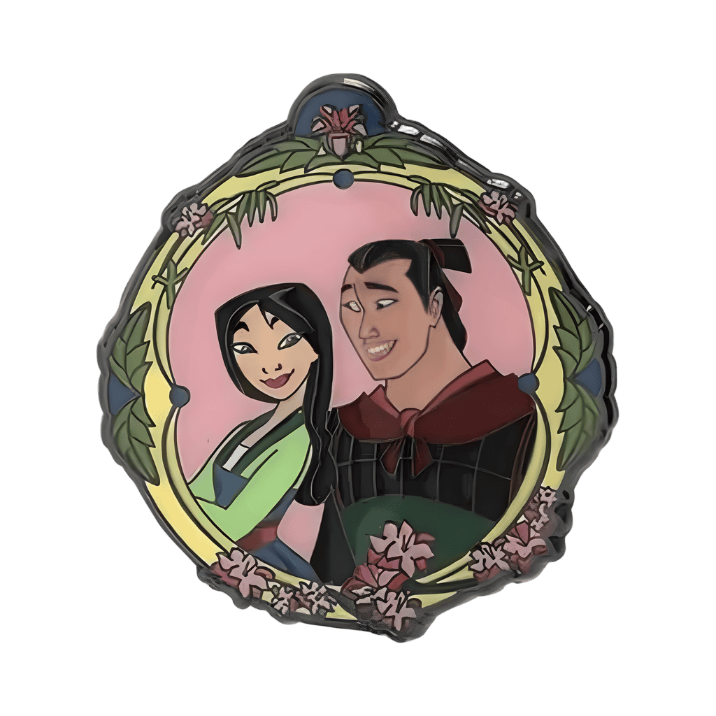 Mulan and Shang Disney pin