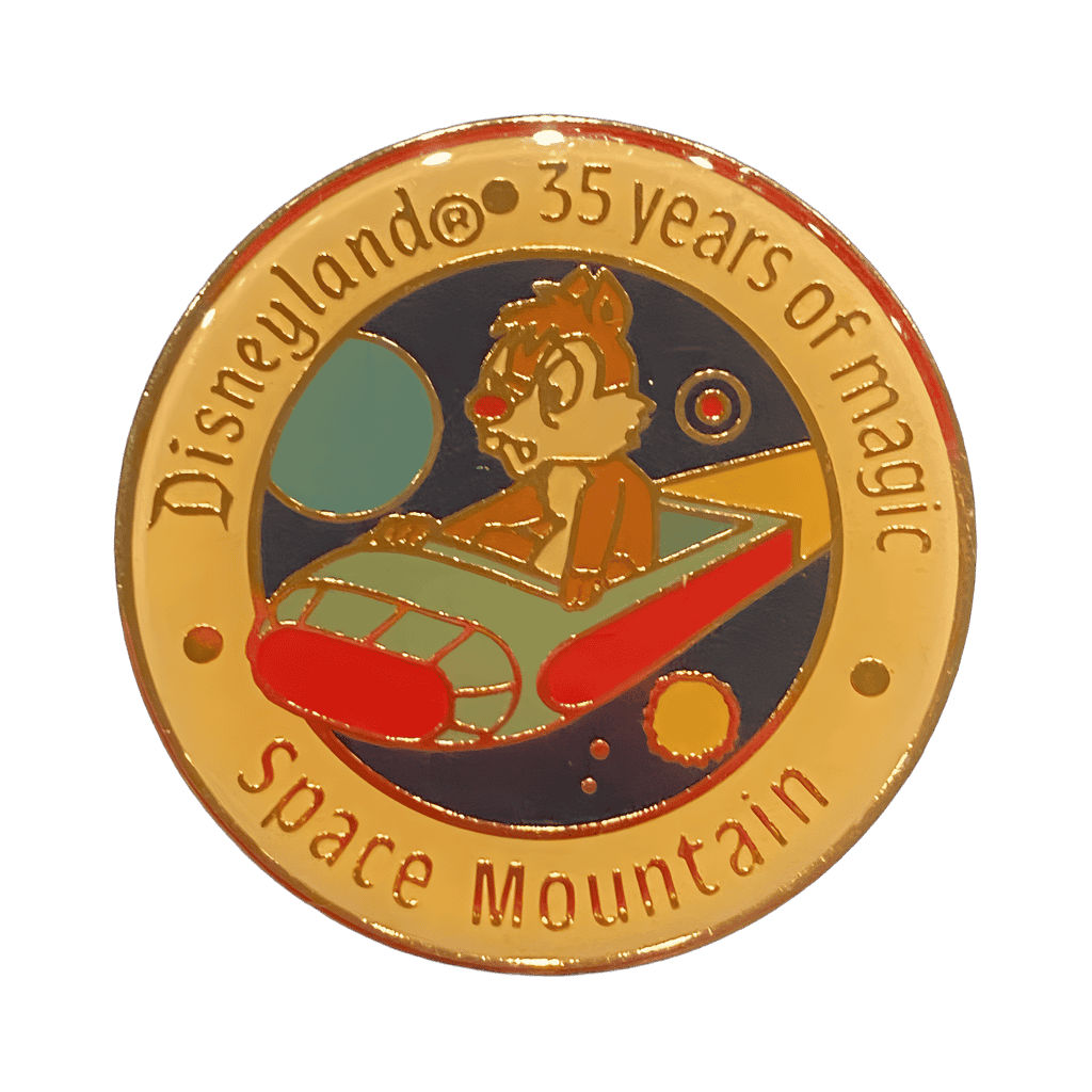 Space Mountain Disney pin