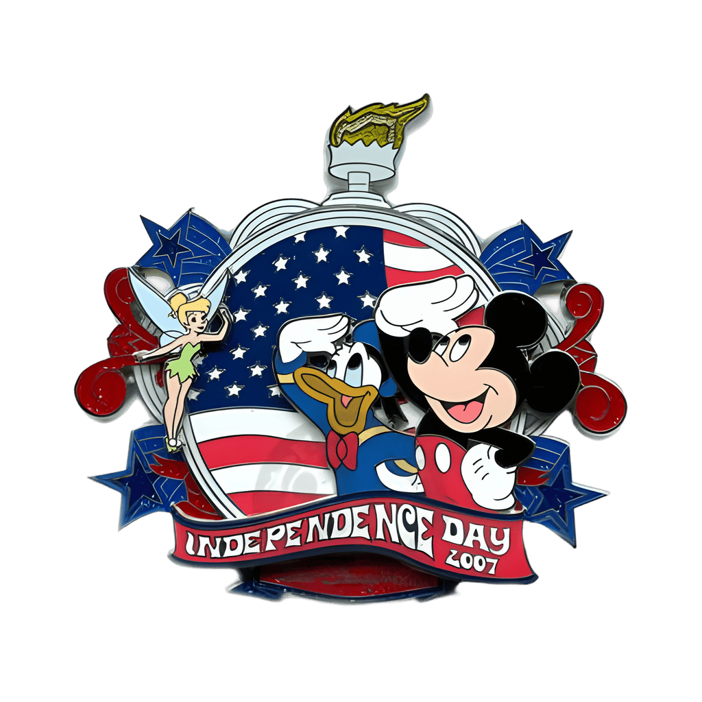 Tinker Bell, Donald Duck and Mickey Mouse Disney pin