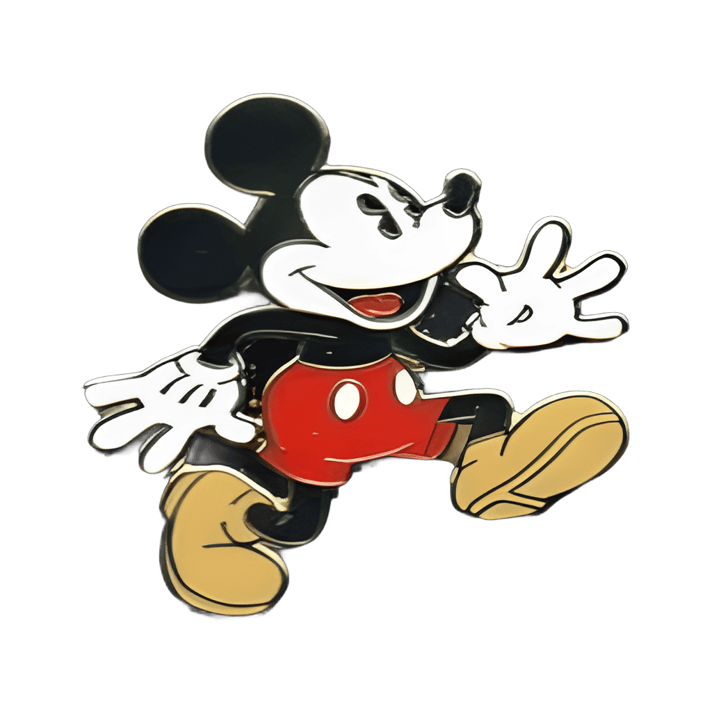 Mickey Mouse Walking Disney pin