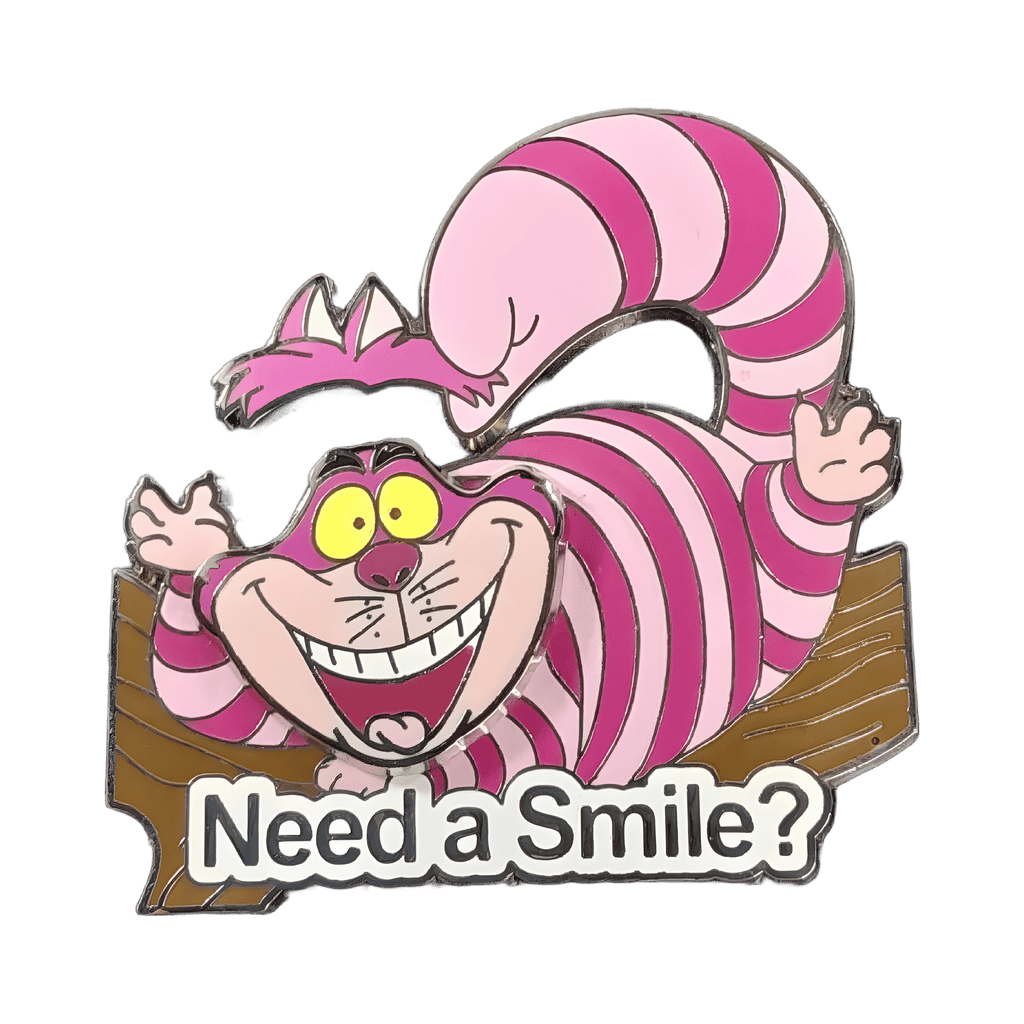 Cheshire Cat - Need a Smile Disney pin