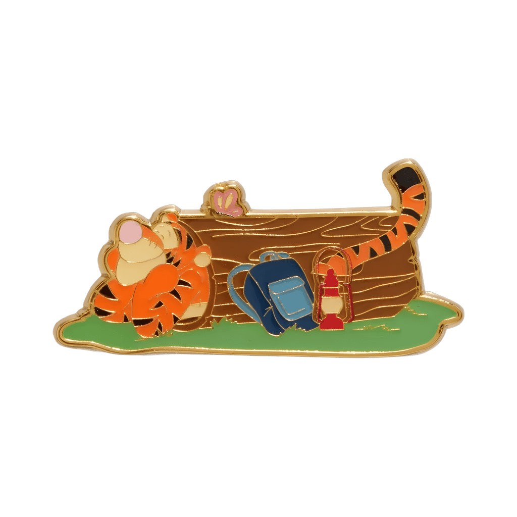 Tigger Log Disney pin