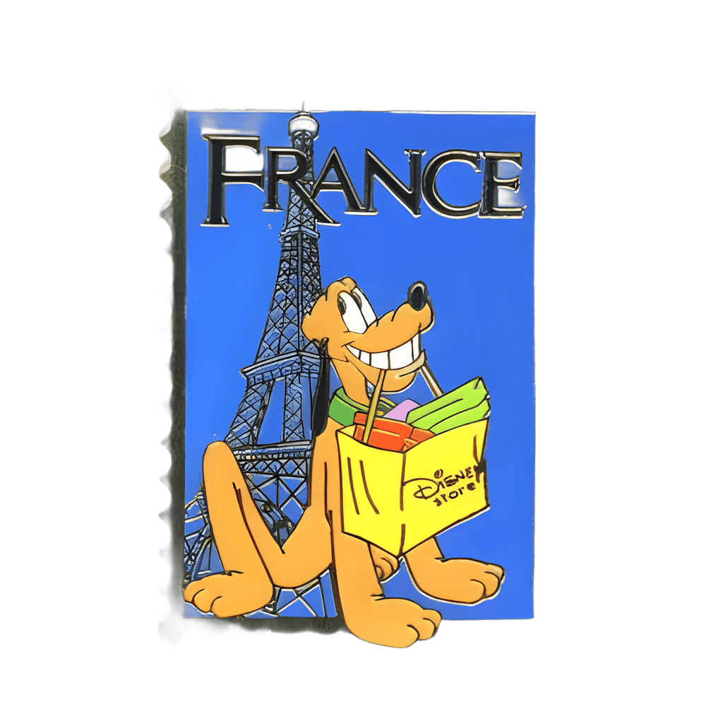 France-Pluto Disney pin