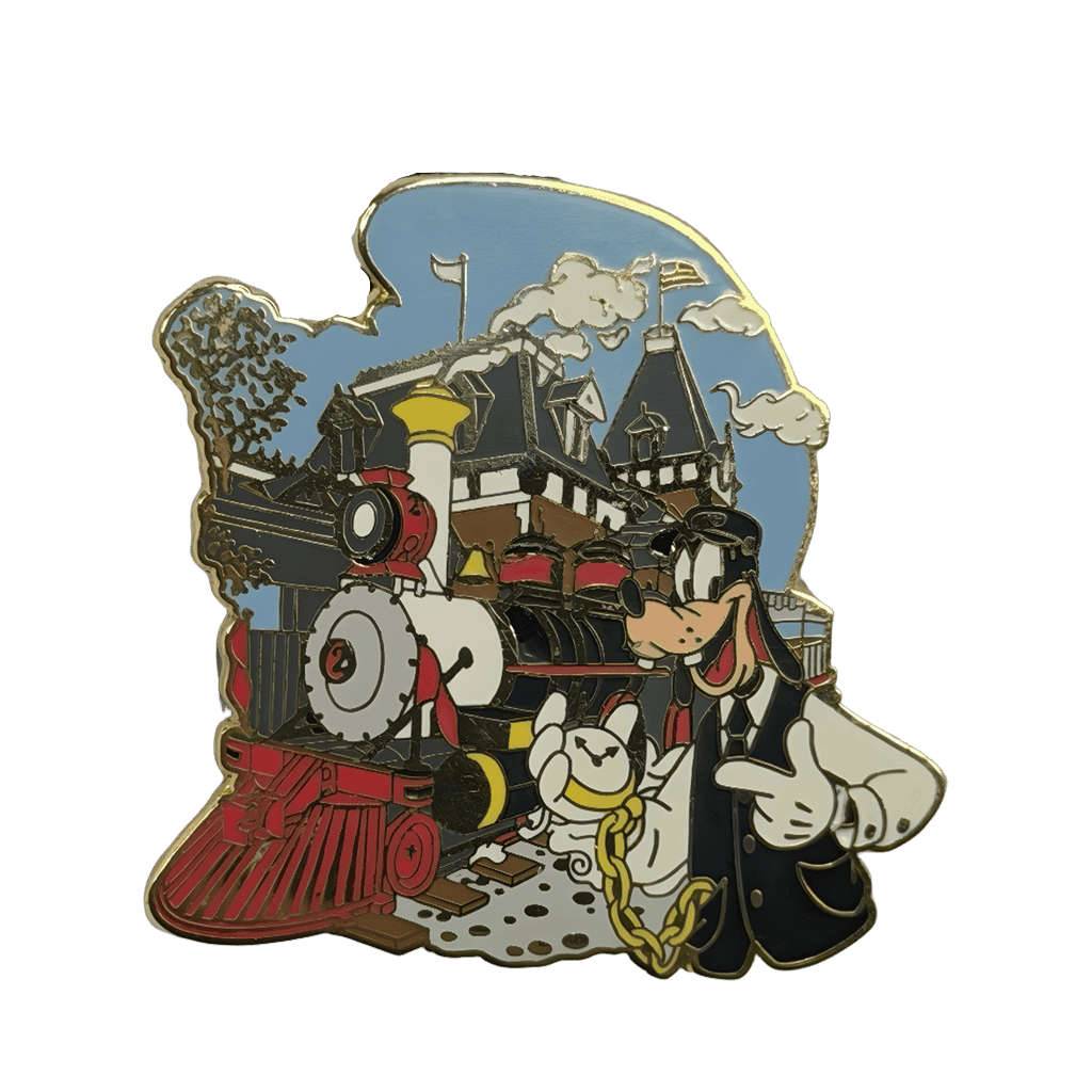 Goofy at Train Station Disney pin