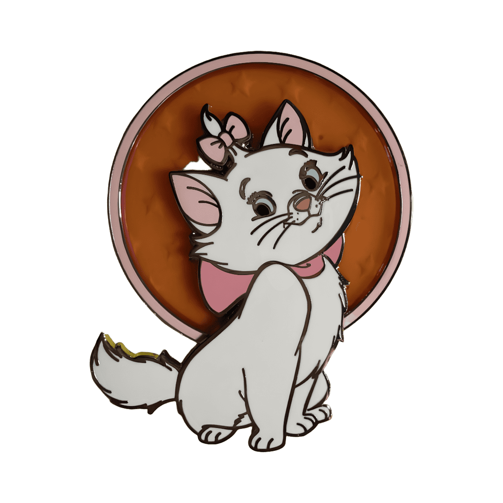 Stained Glass Marie Disney pin