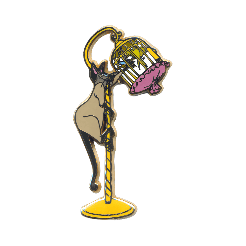 Si Climbing a Bird Cage Disney pin