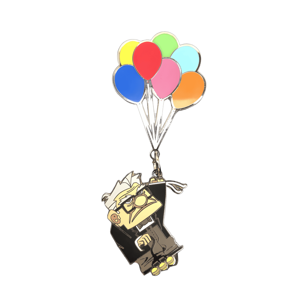 Carl with balloons Disney pin