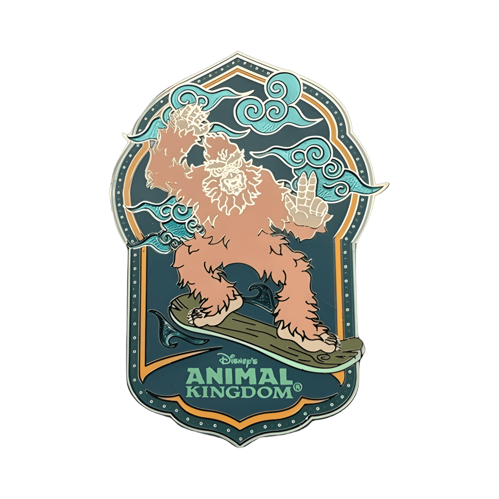 Animal Kingdom Yeti on Snowboard Disney pin