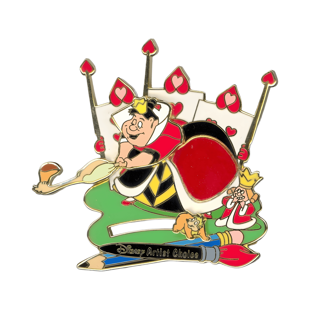 Artist Choice - Queen of Hearts Croquet Slider Disney pin