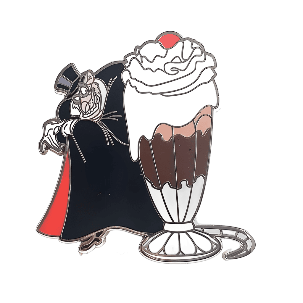 Ratigan Disney pin