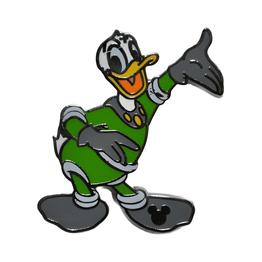 Green Astronaut Donald Duck Disney pin