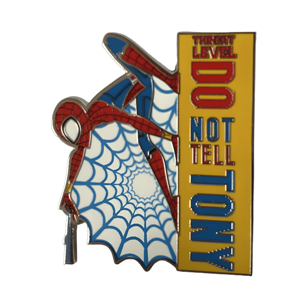 Spiderman Do Not Tell Tony Disney pin