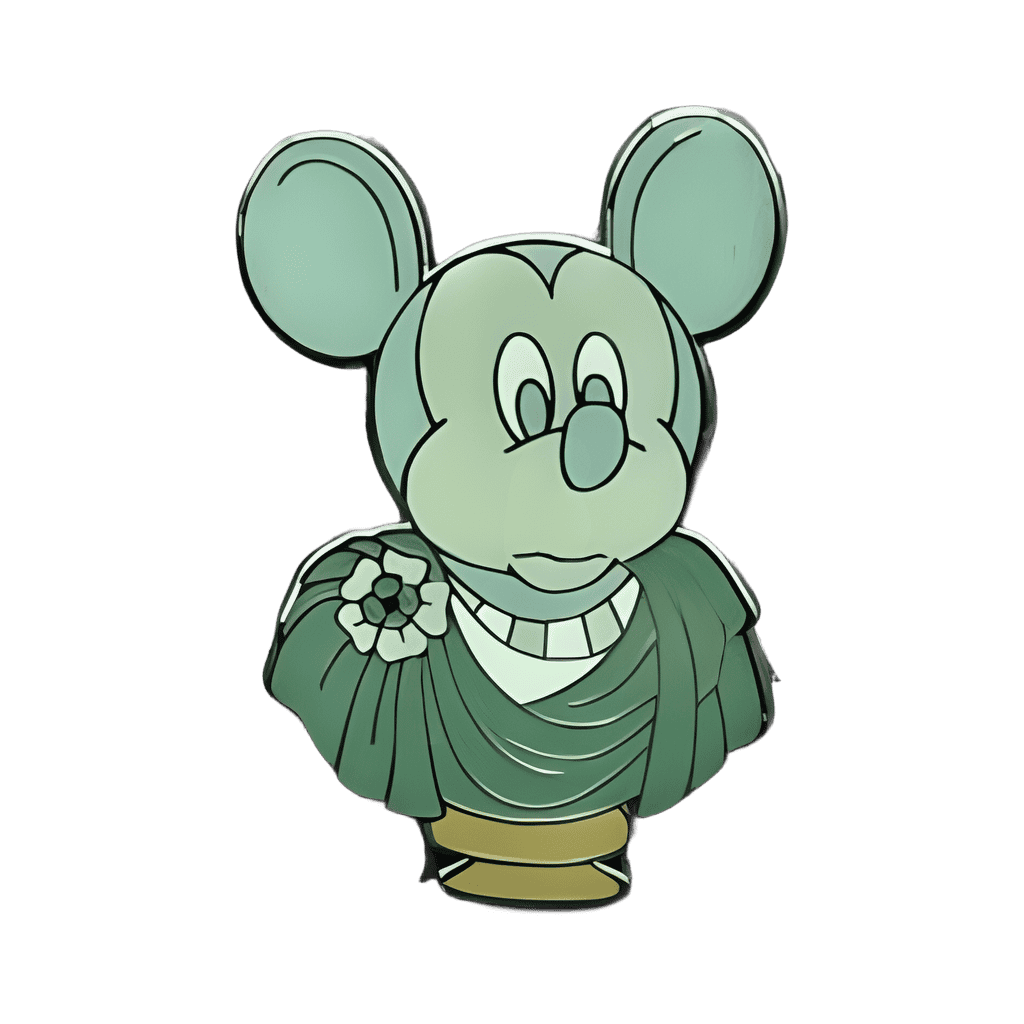 Mickey Bust Disney pin