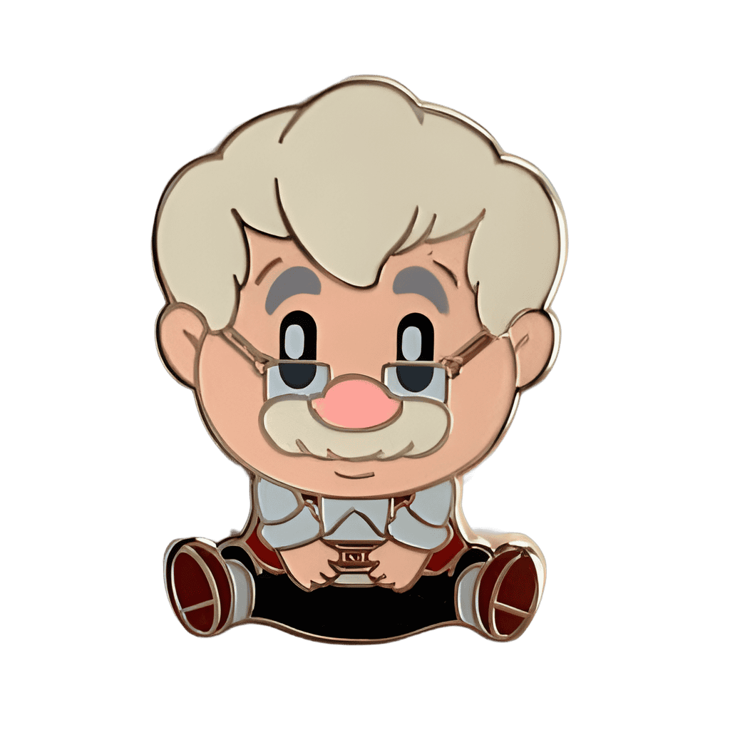 Gepetto Disney pin